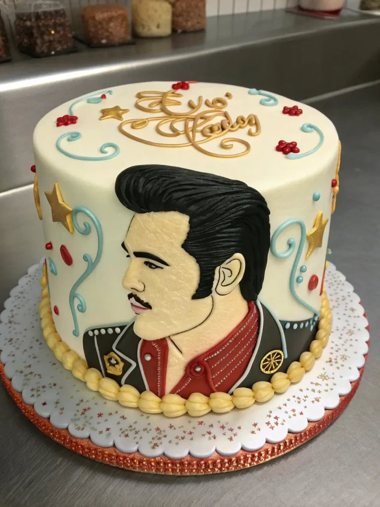 Elvis Presley Cake