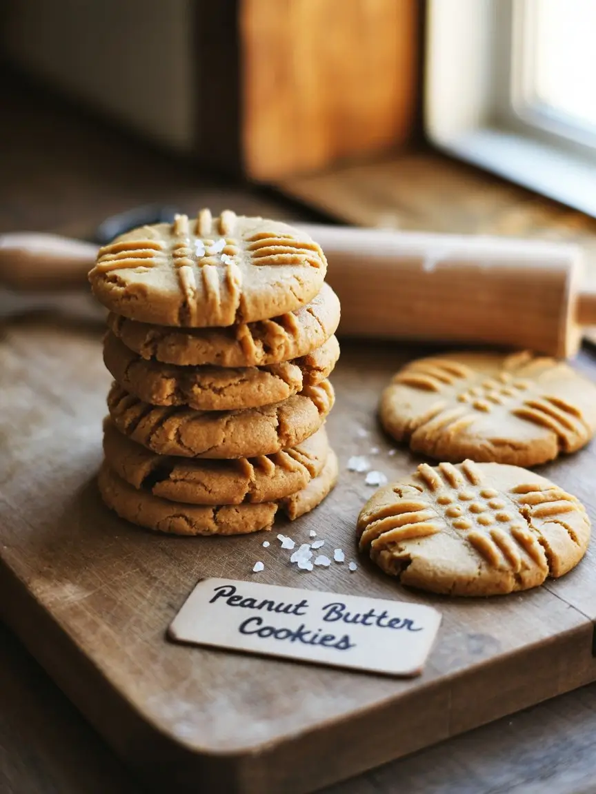 Peanut Butter Cookies with Shortening