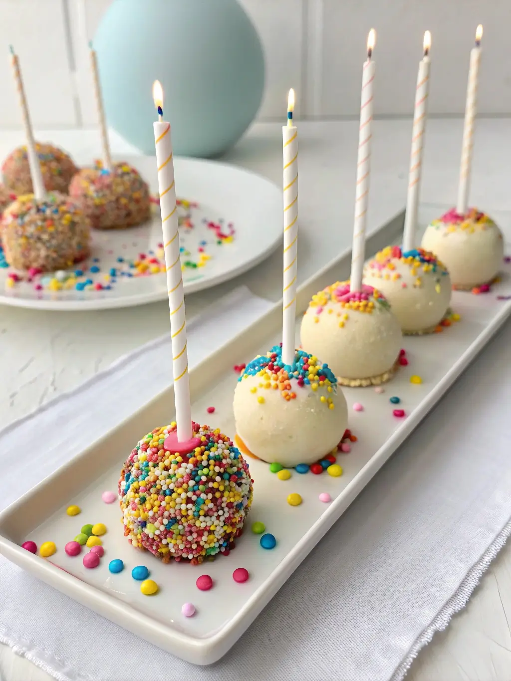 birthday cake pops