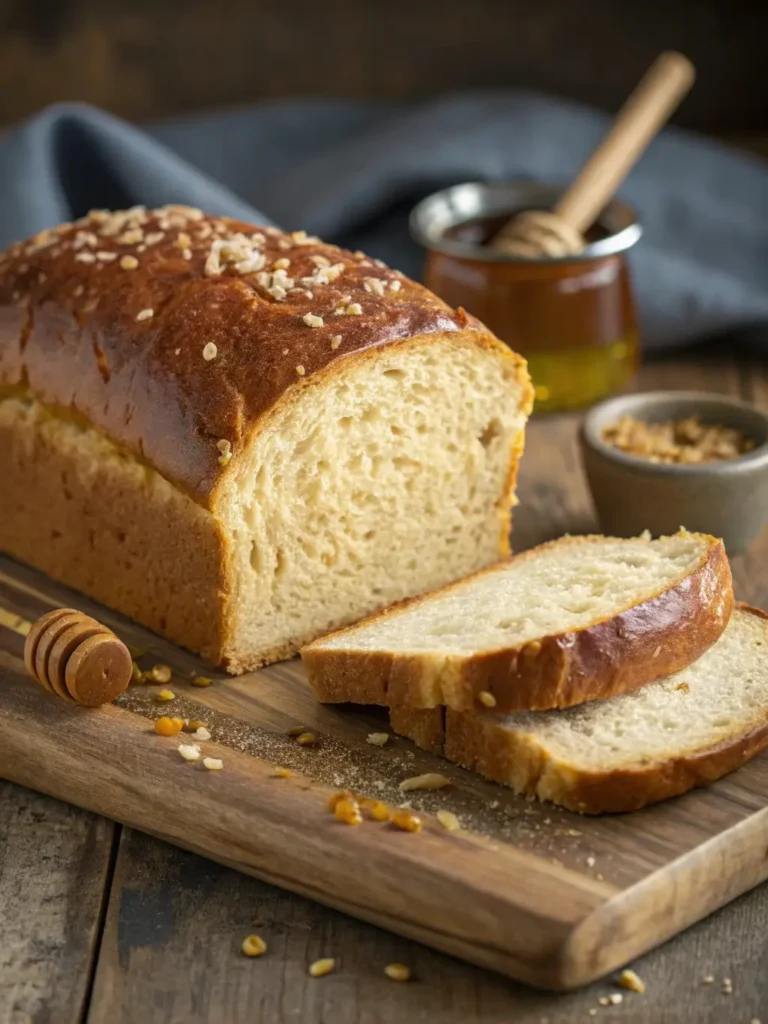 Honey Whole Wheat Bread recipe