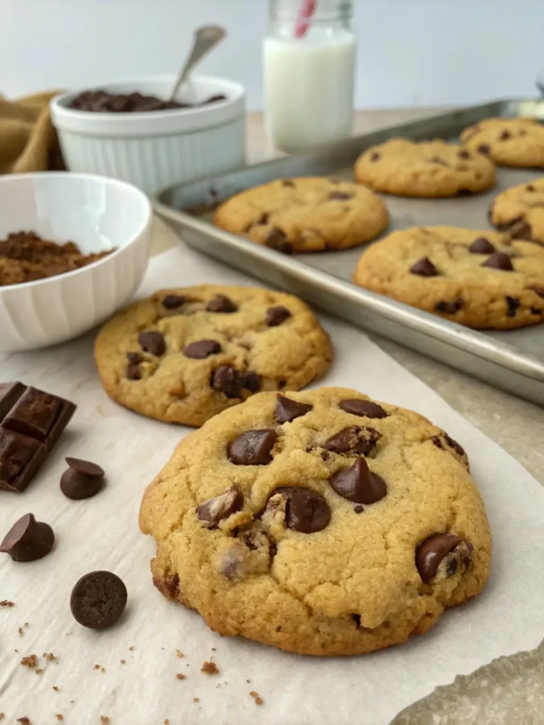 chocolate chip cookies using oil