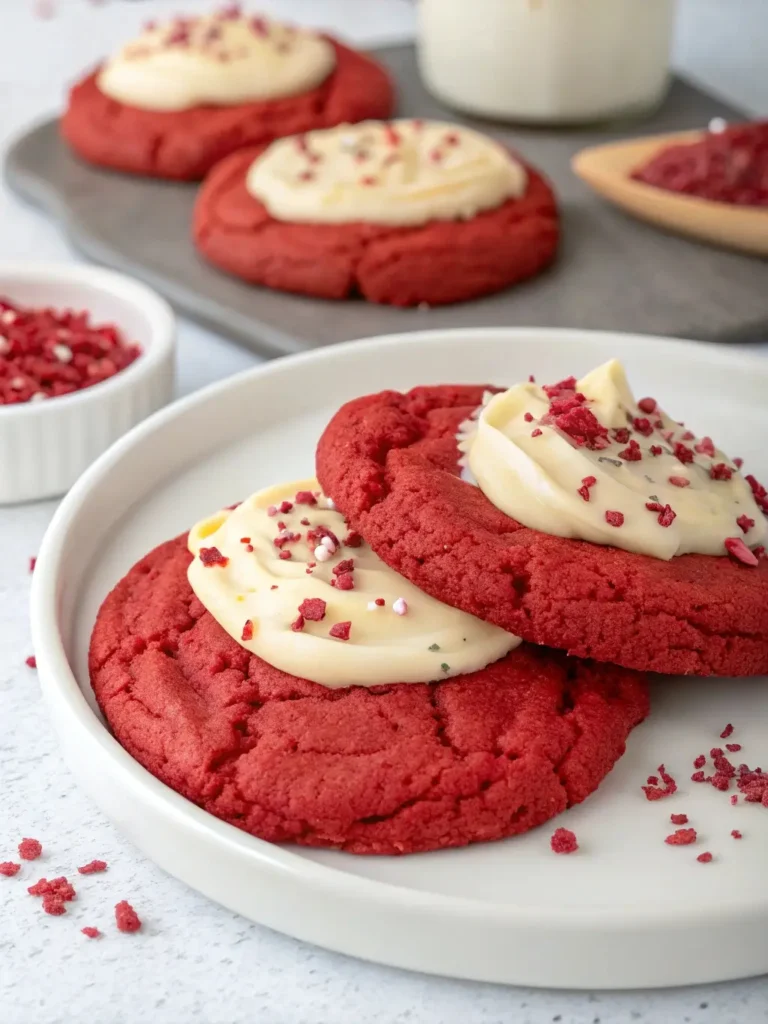 Crumbl Cookie Red Velvet