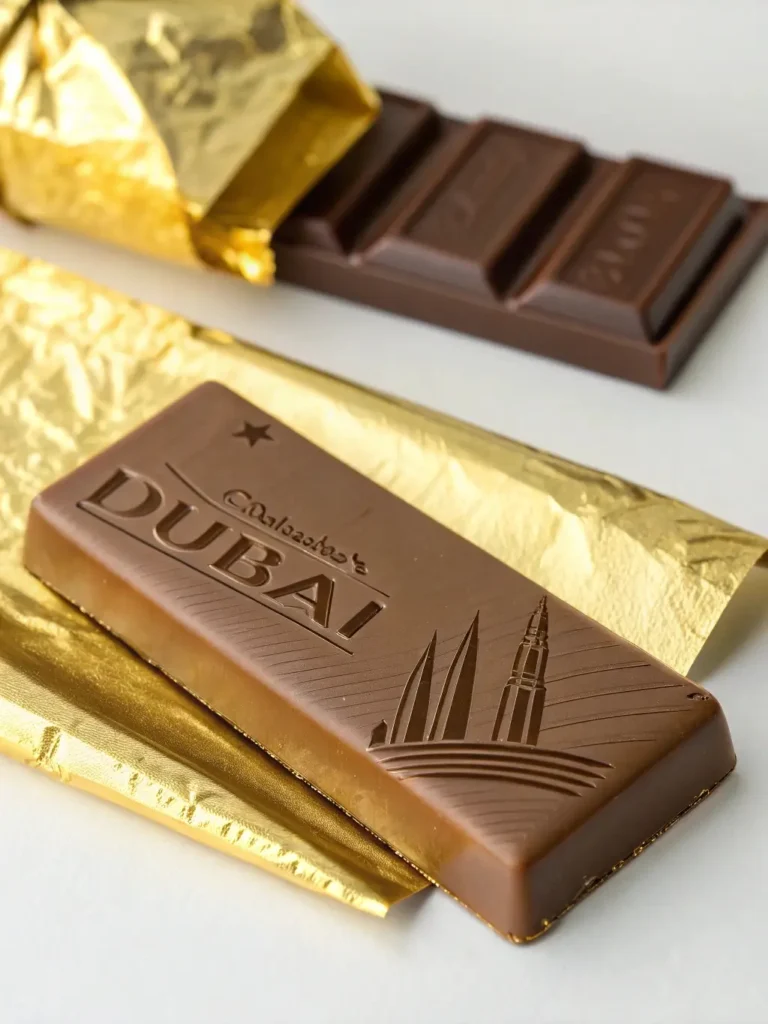 dubai chocolate bar in gredients