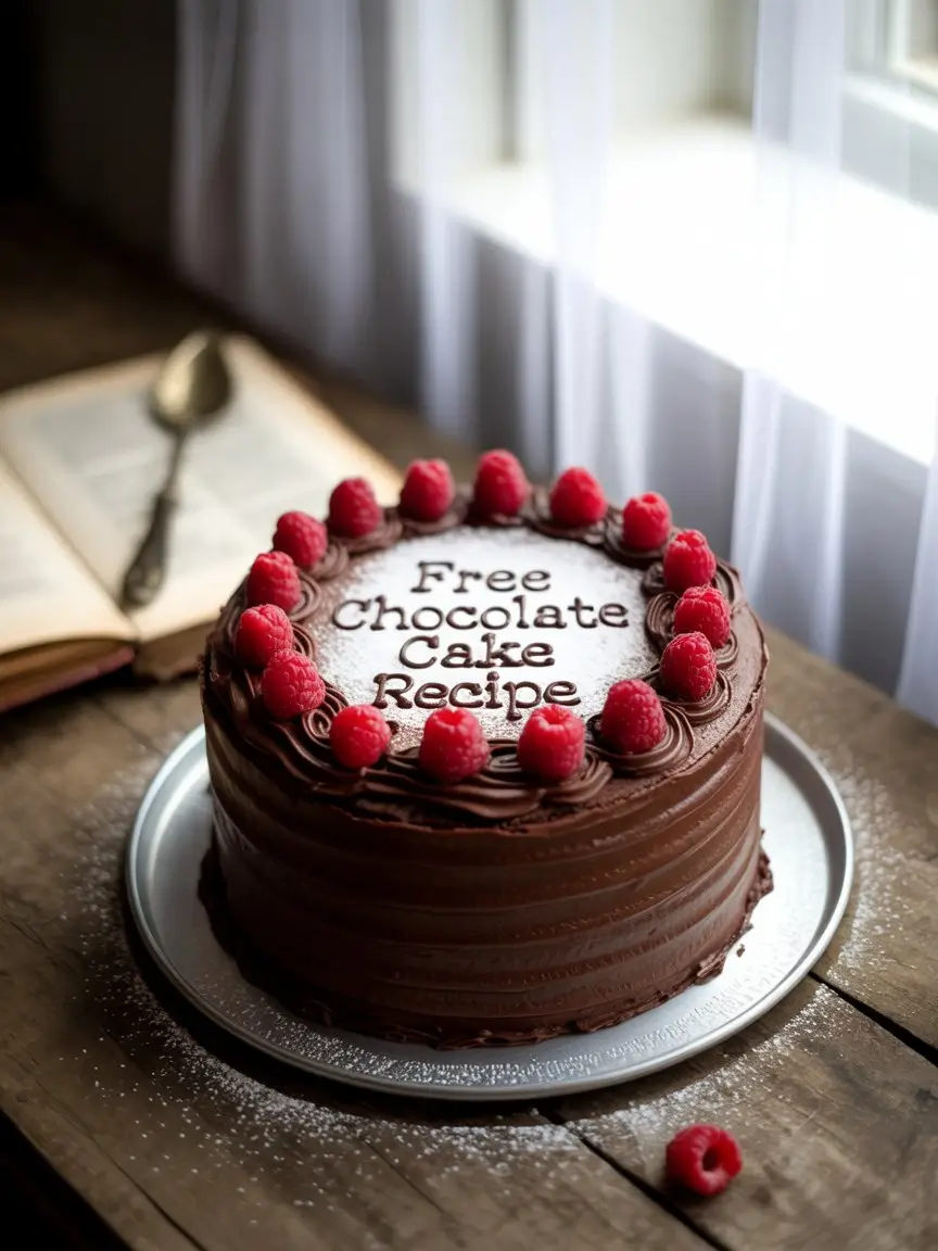 Free chocolate Cake recipe