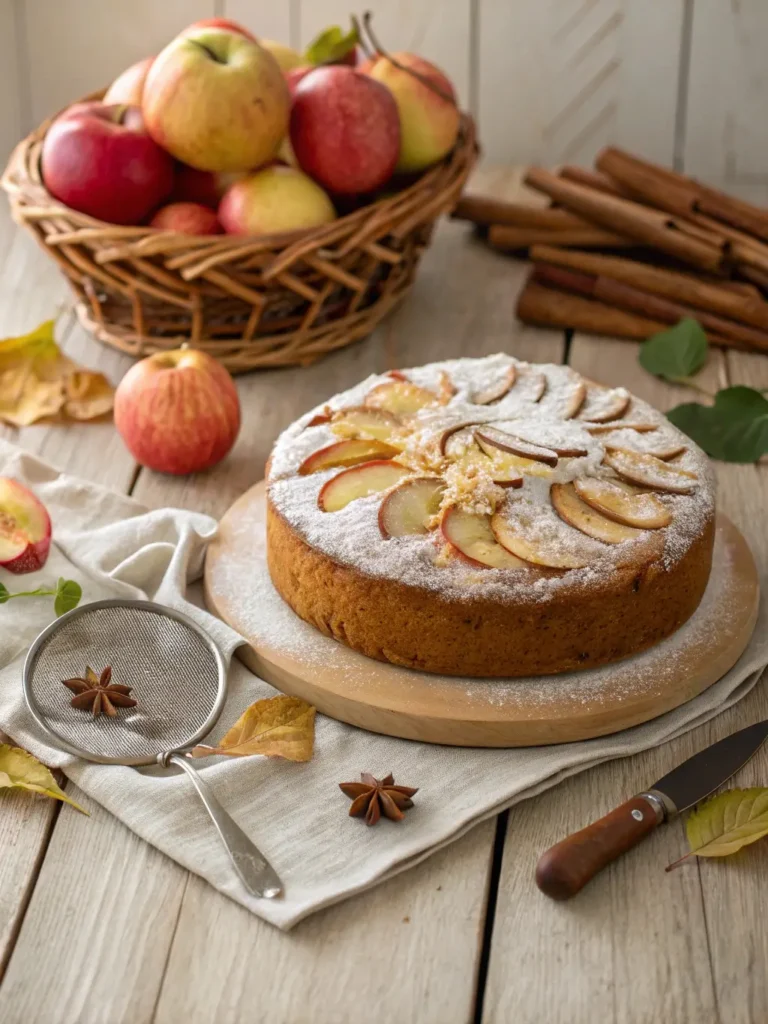 fresh apple cake