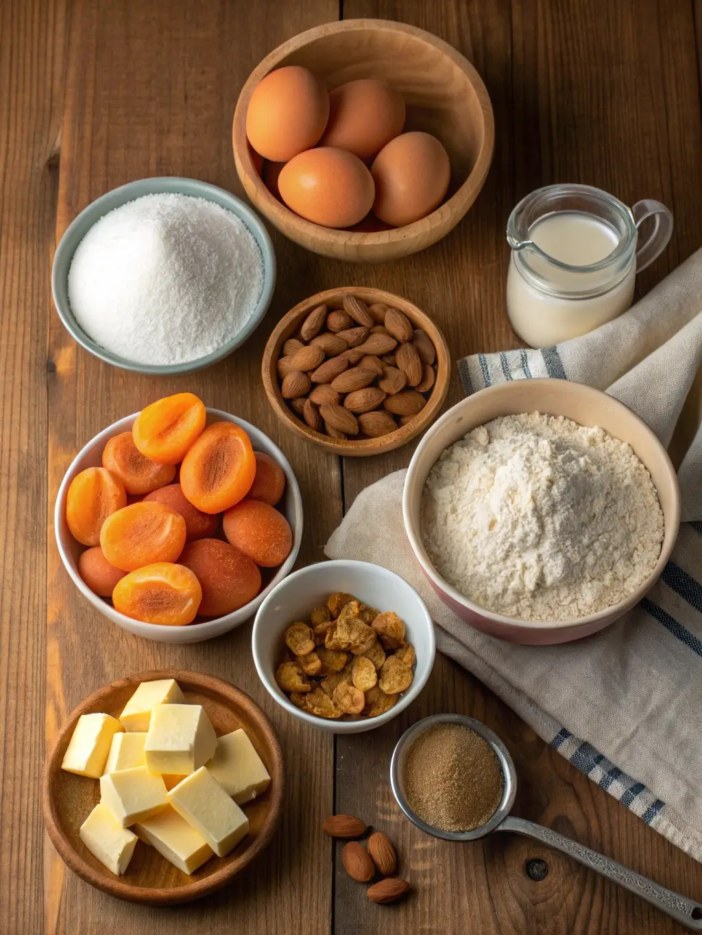 German Apricot Cake