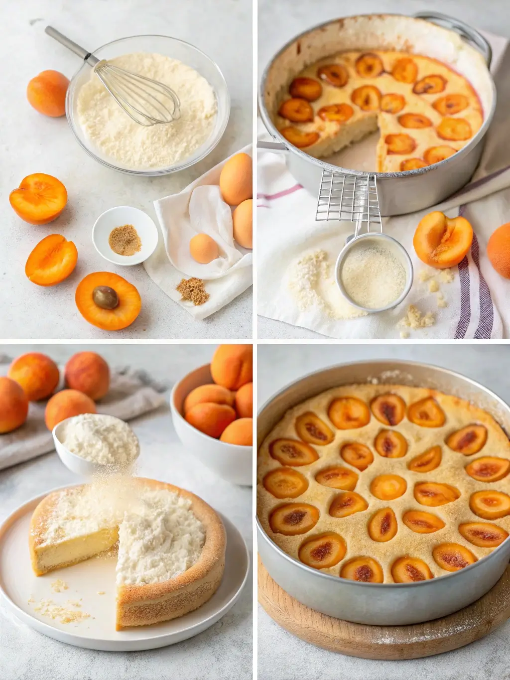 German Apricot Cake