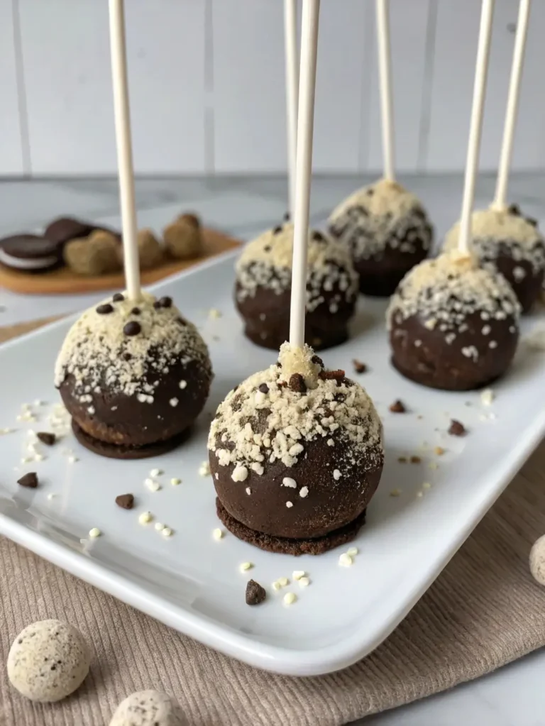 cookies n cream cake pops
