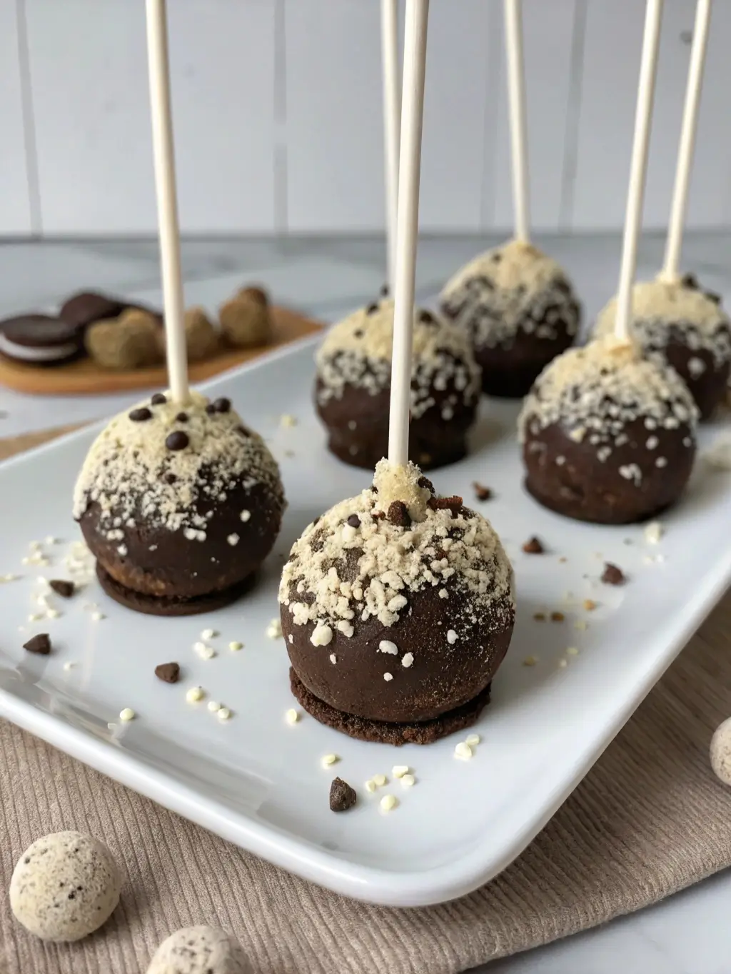 cookies n cream cake pops