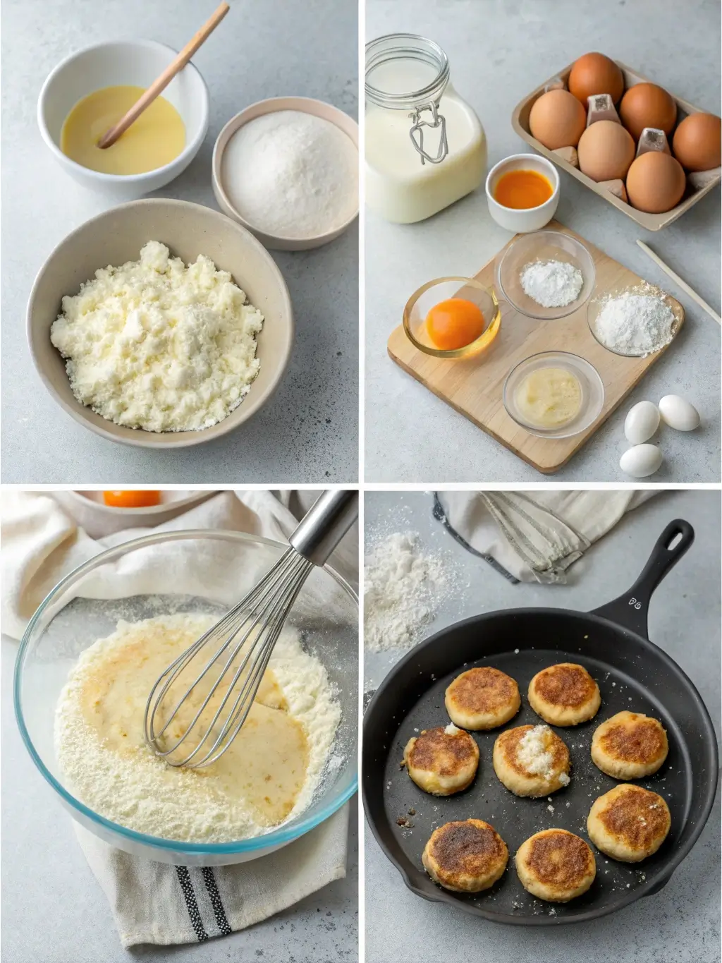 Cottage Cheese Pancakes