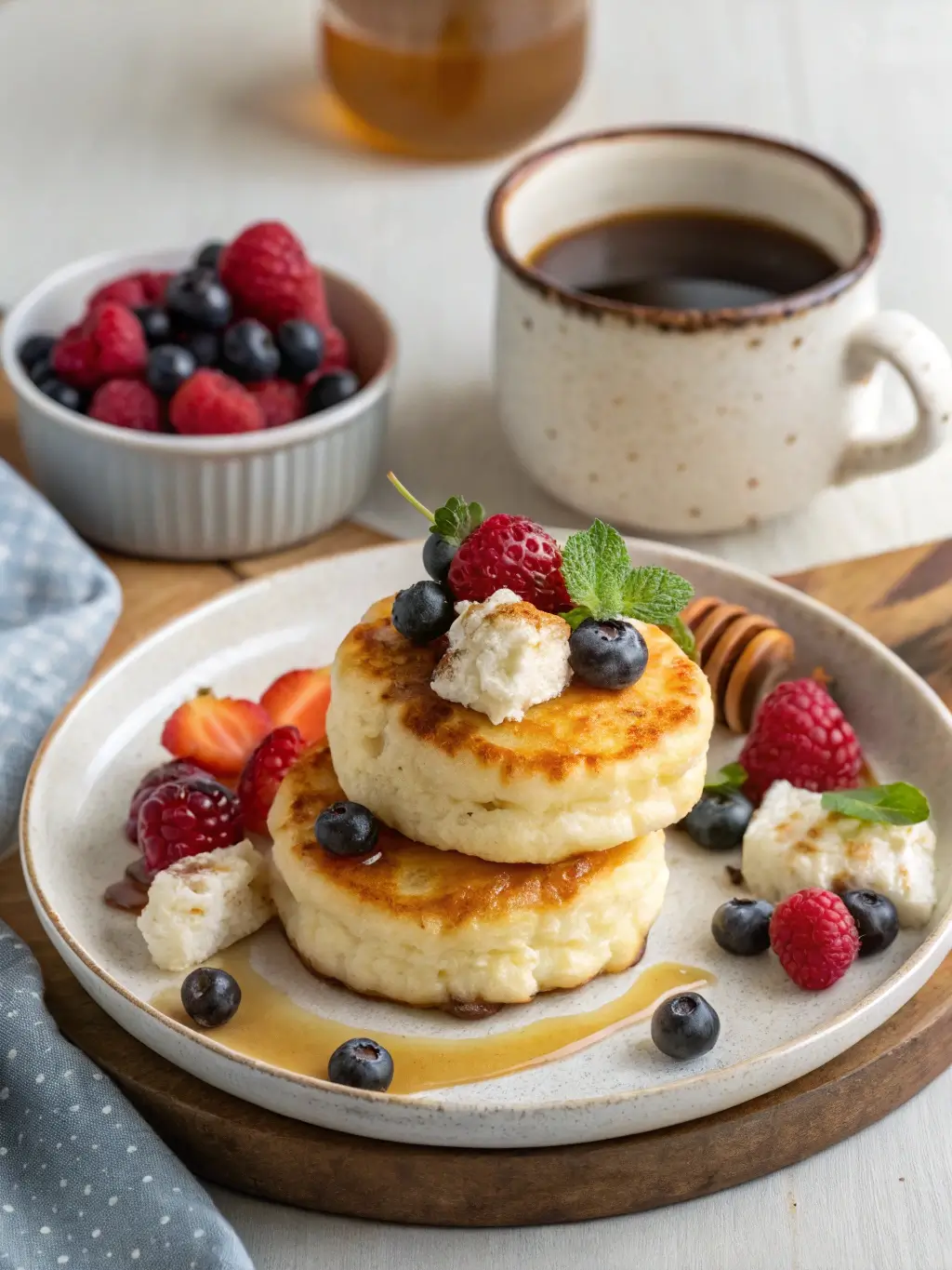 Cottage Cheese Pancakes