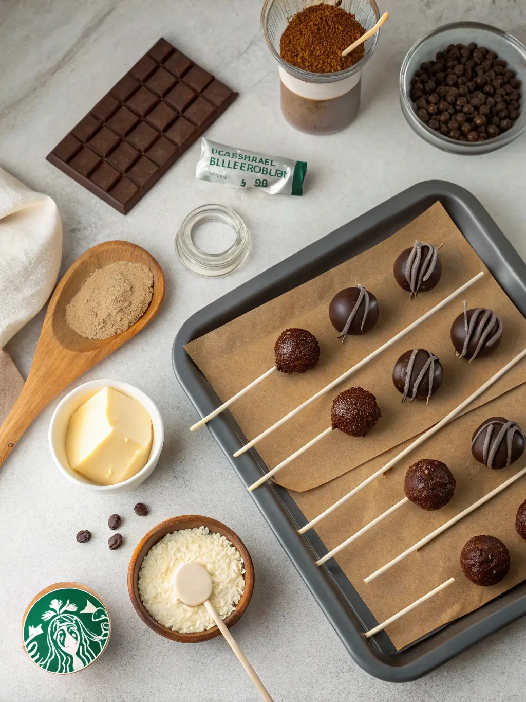 starbucks chocolate cake pop