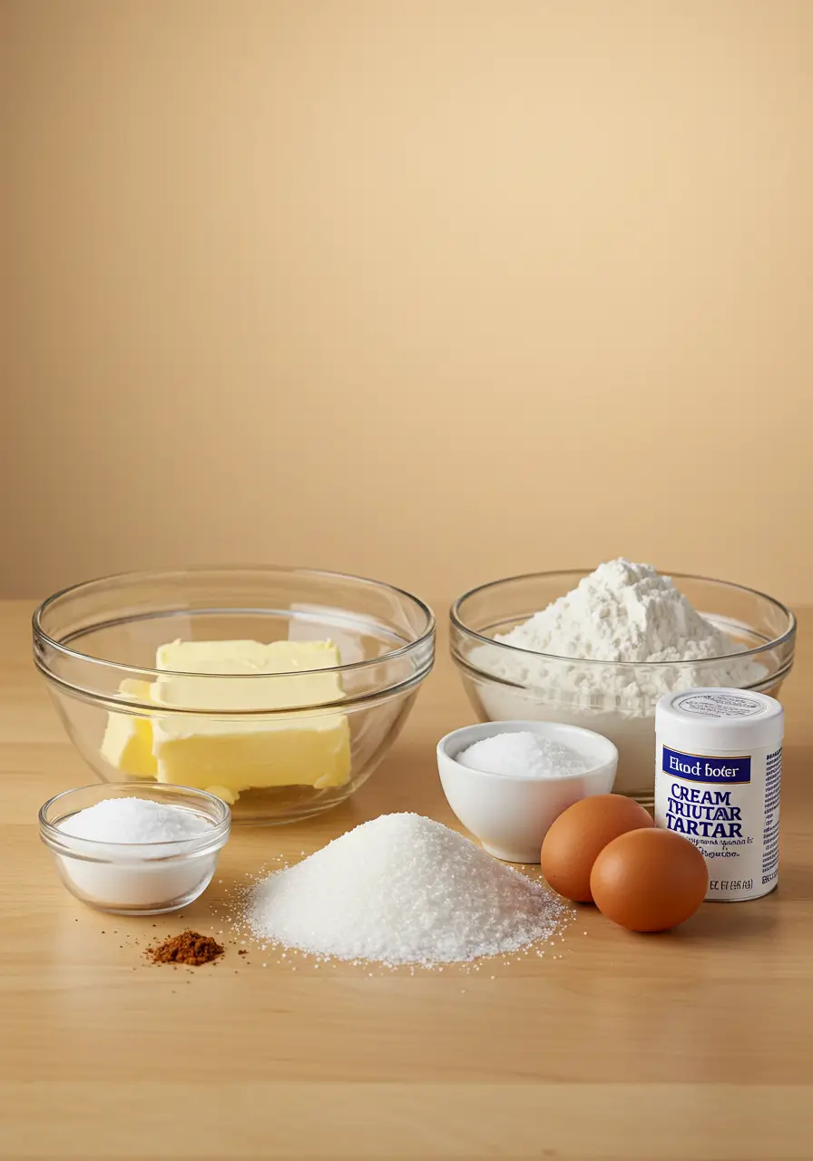 Sugar Cookies Using Cream of Tartar