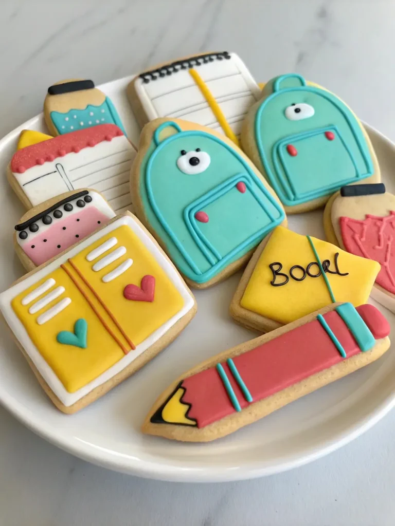 back to school cookies
