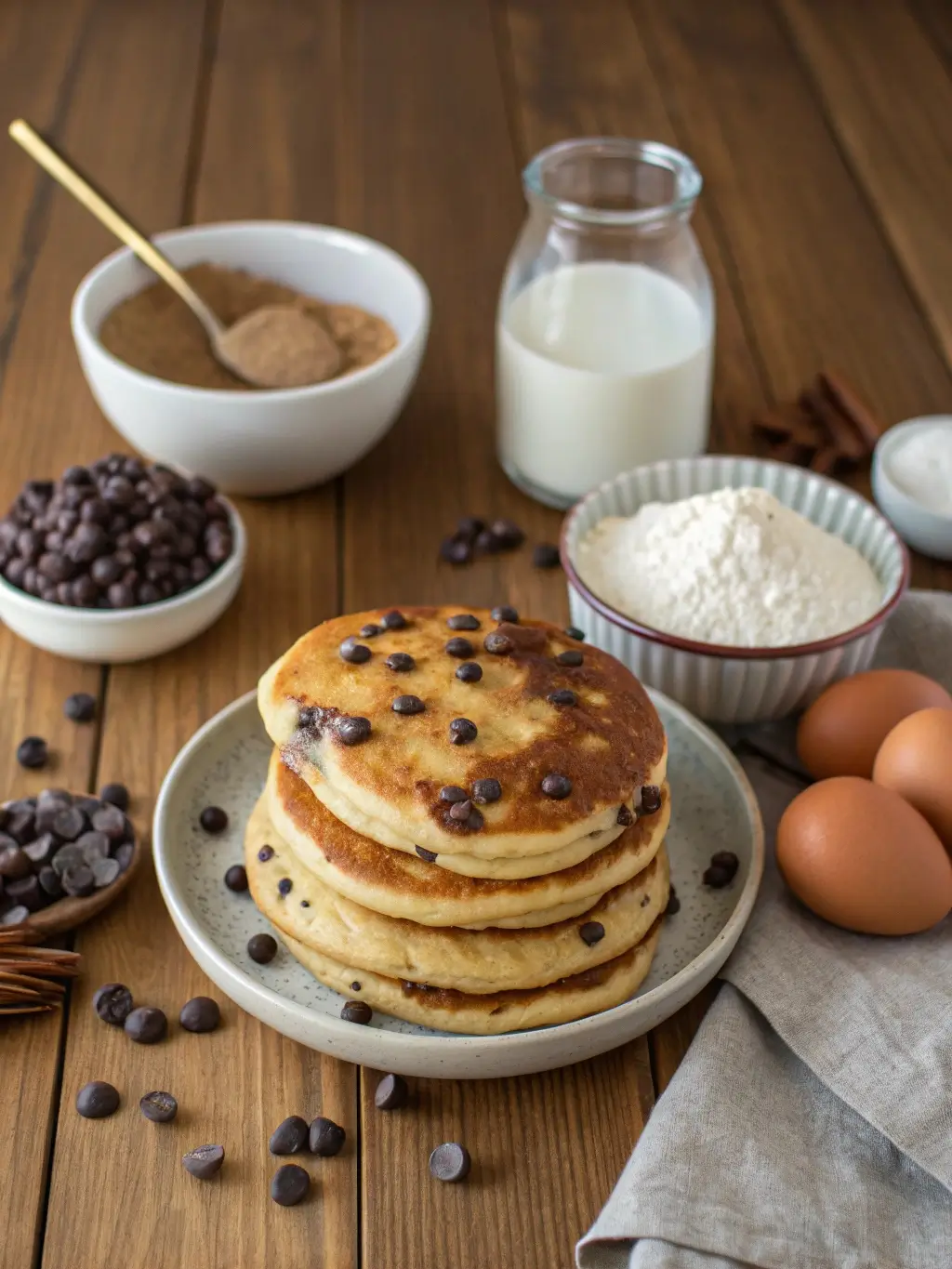Chocolate Chip Pancakes