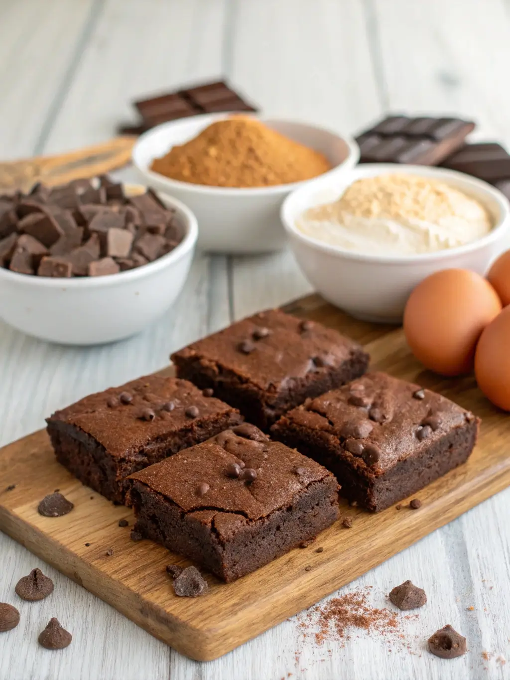 Chocolate Mousse Brownies