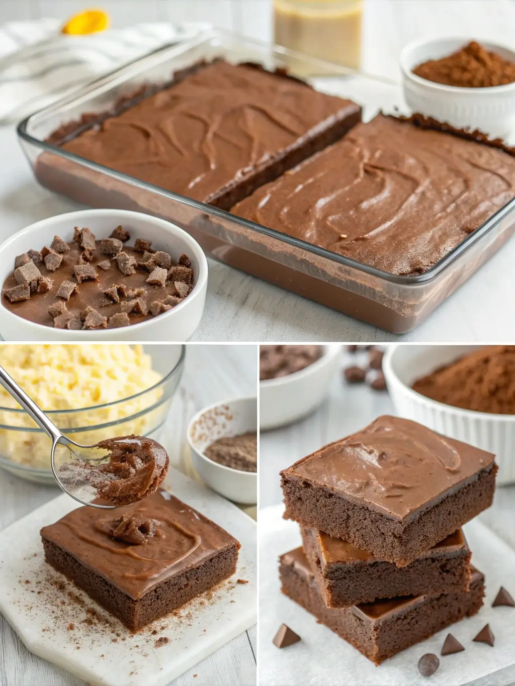 Chocolate Mousse Brownies