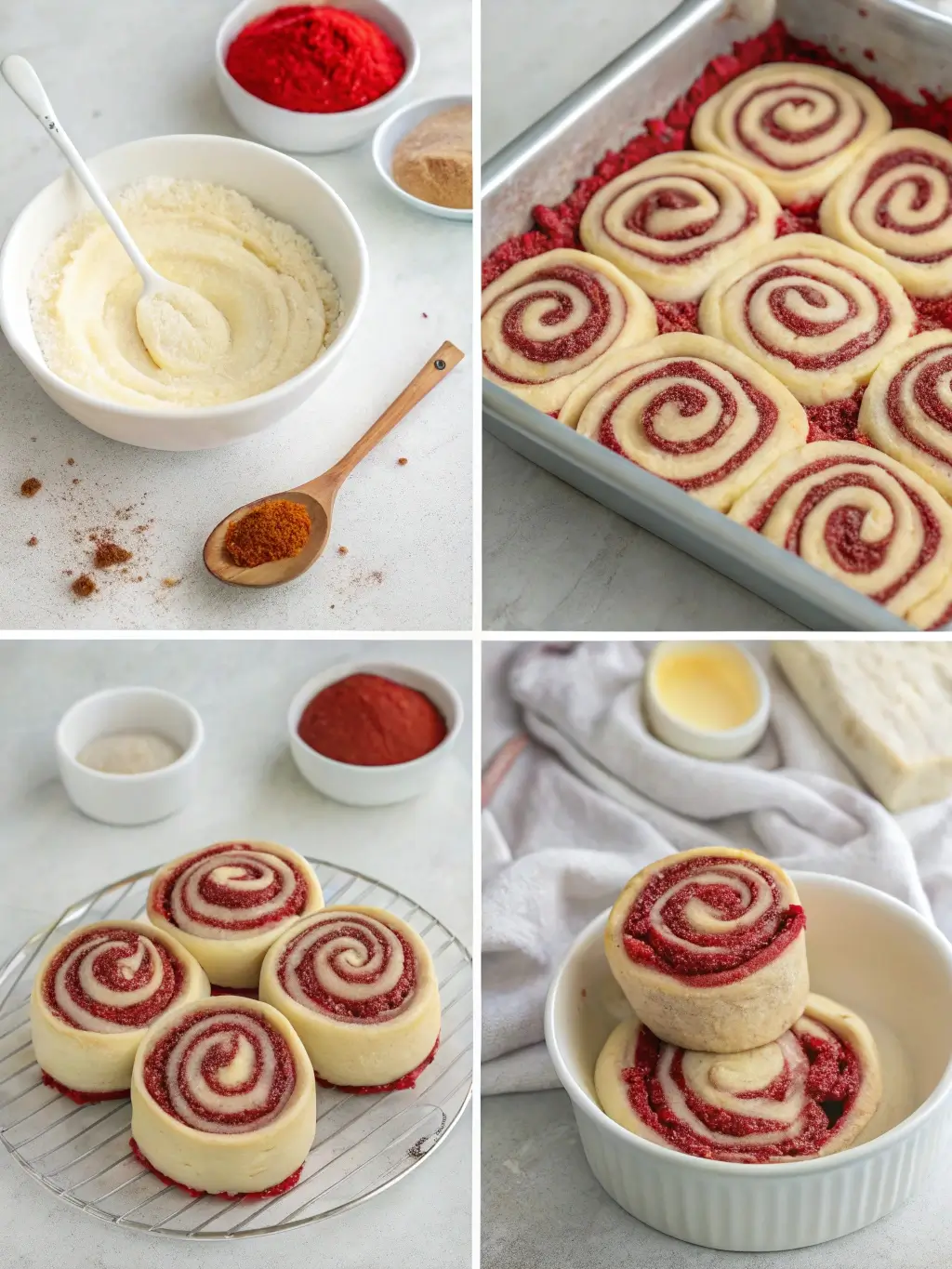 Red Velvet Cinnamon Rolls