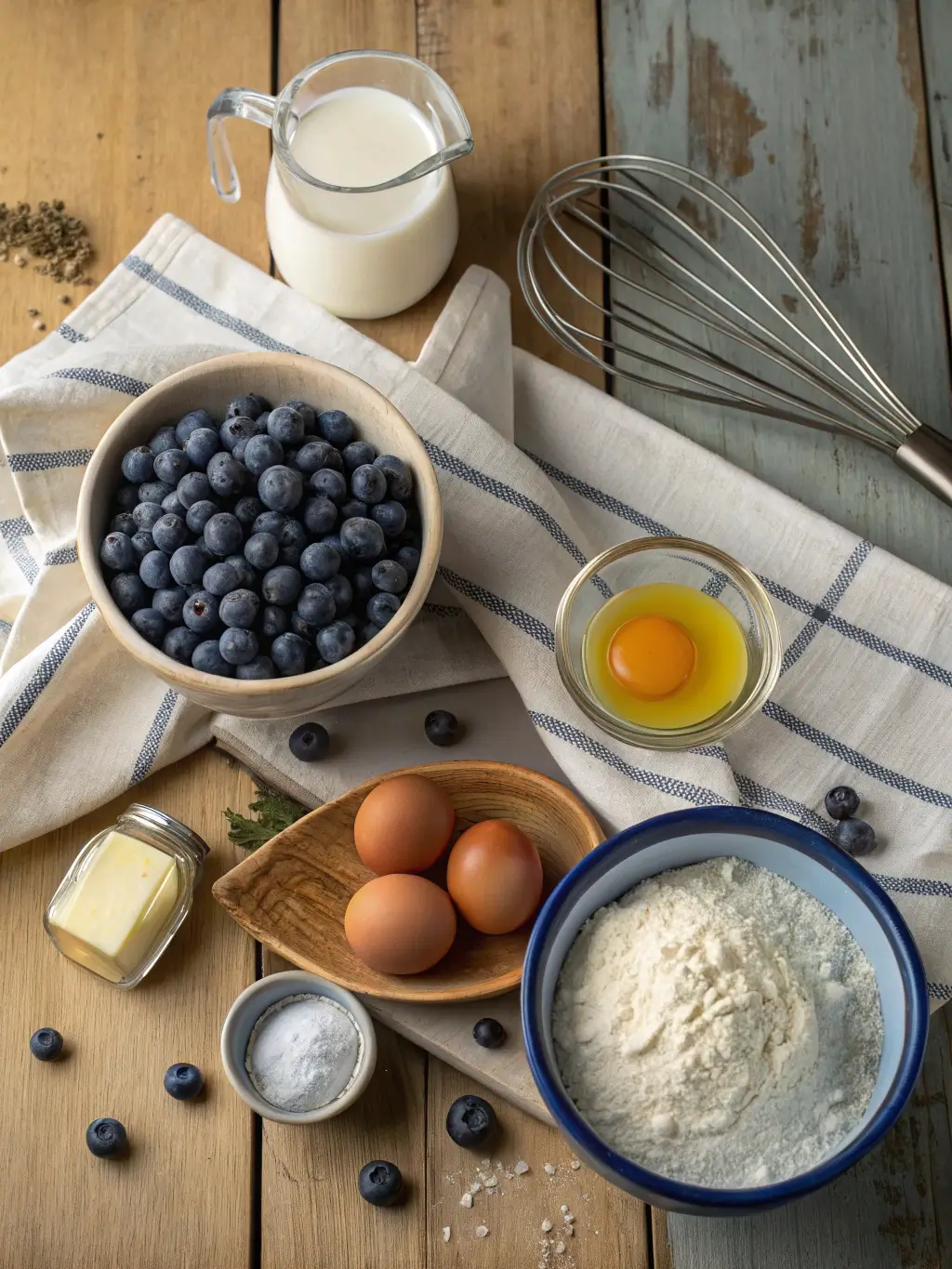 blueberry pancake