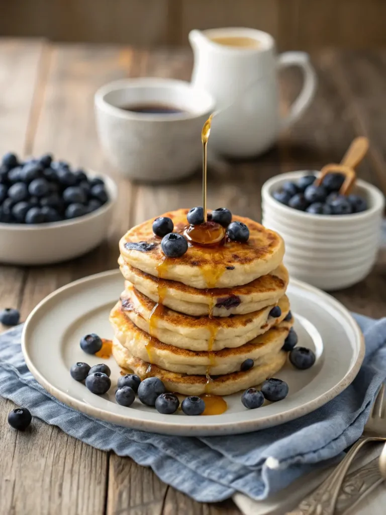 blueberry pancake