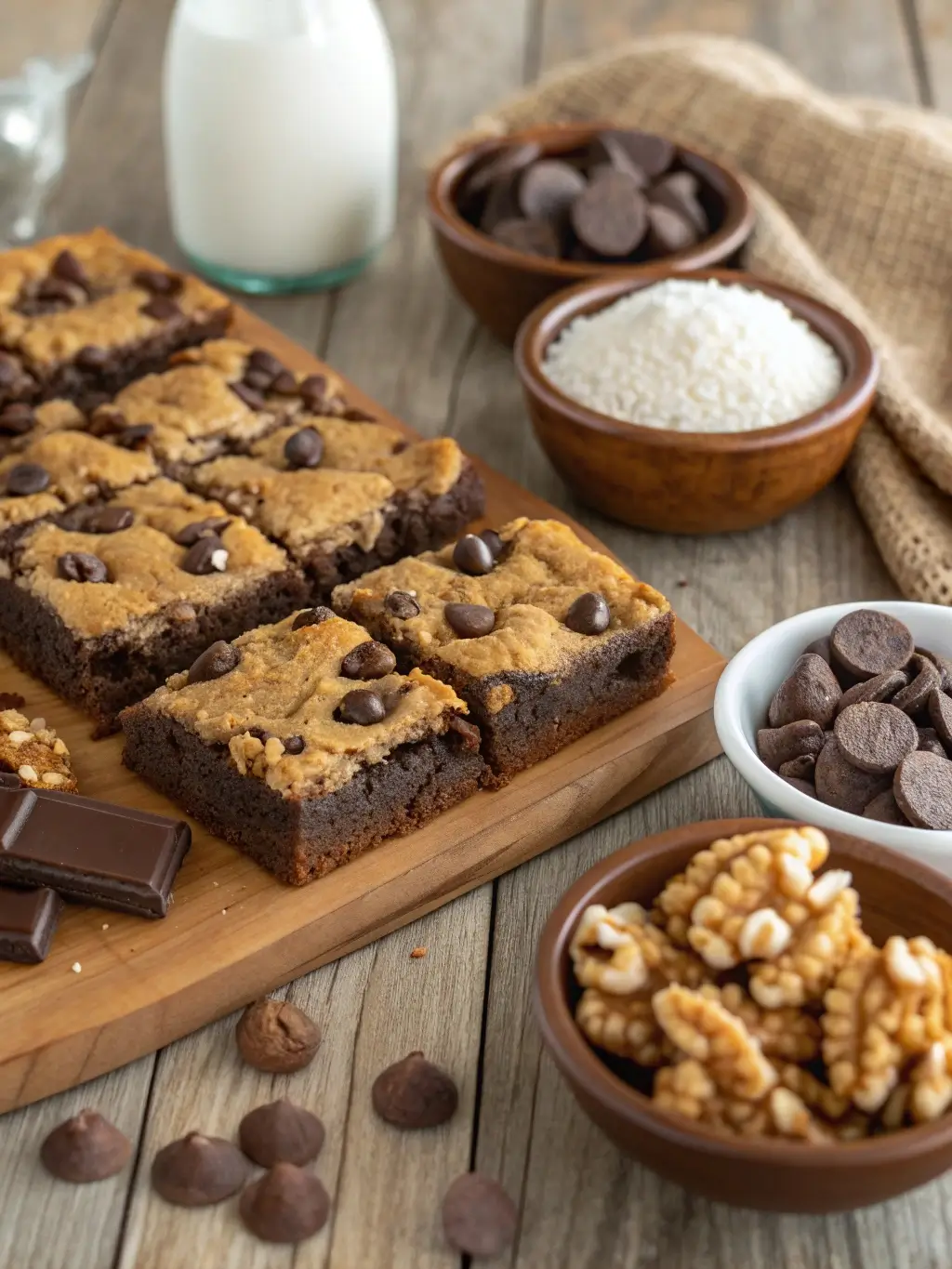 Chocolate Chip Cookie Brownies