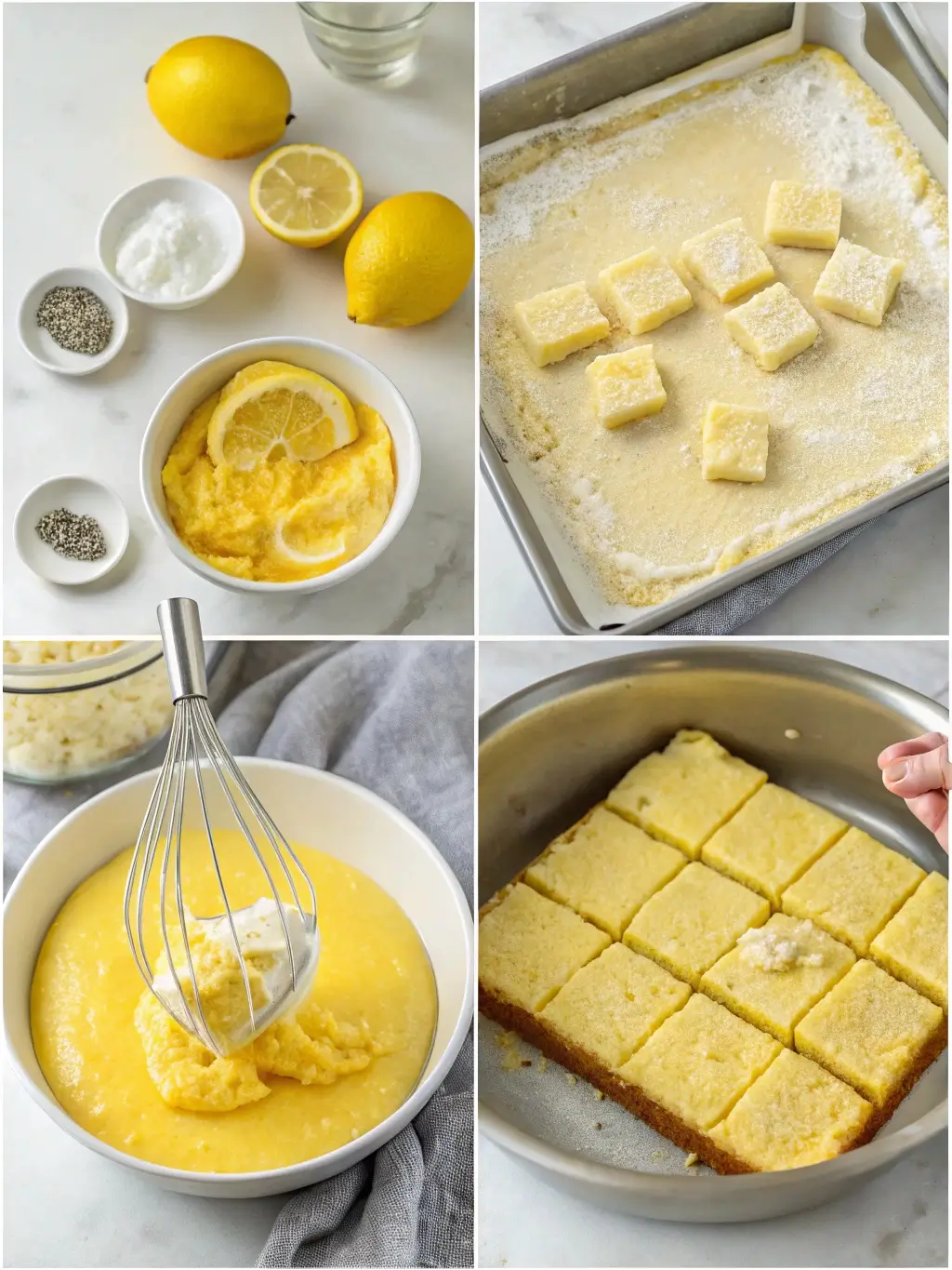 lemon brownies