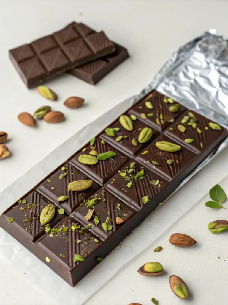 pistachio chocolate bar