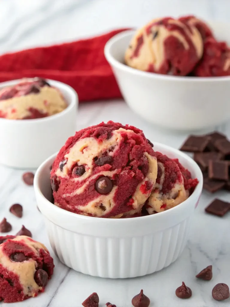 Red Velvet Cookie Dough Recipe