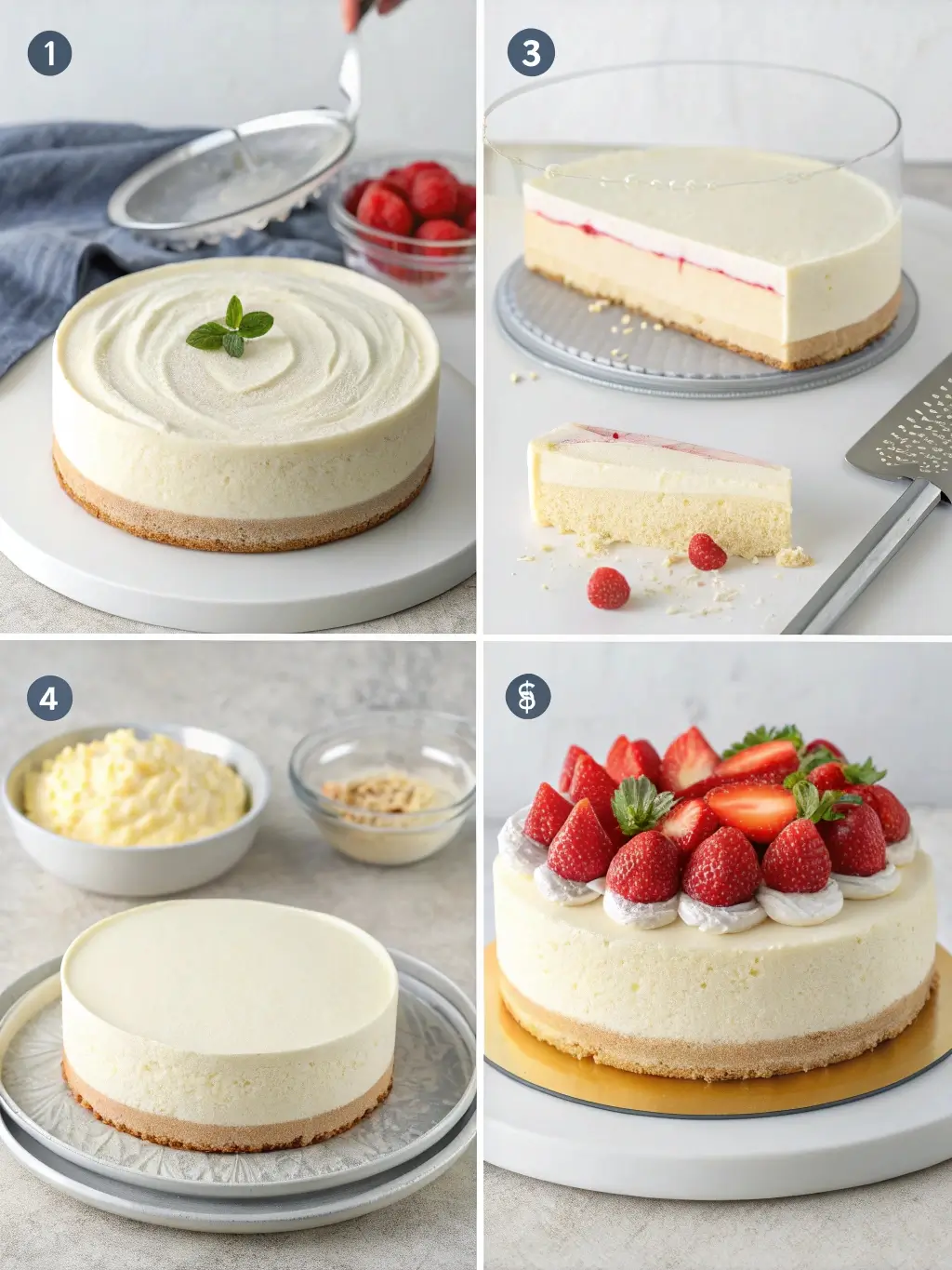  Yogurt Cream Cake   image